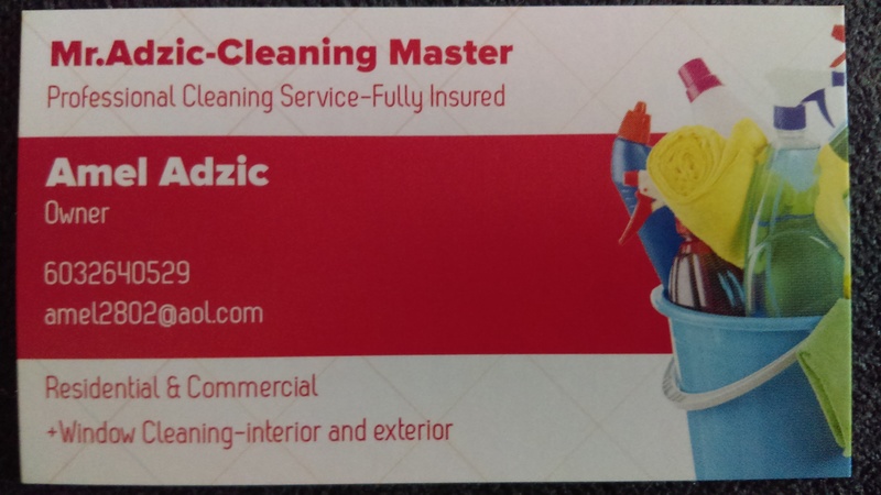 Mr. Adzic Cleaning Master's Photo