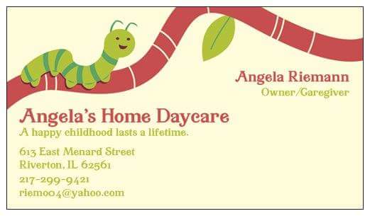 Angela's Home Daycare Logo