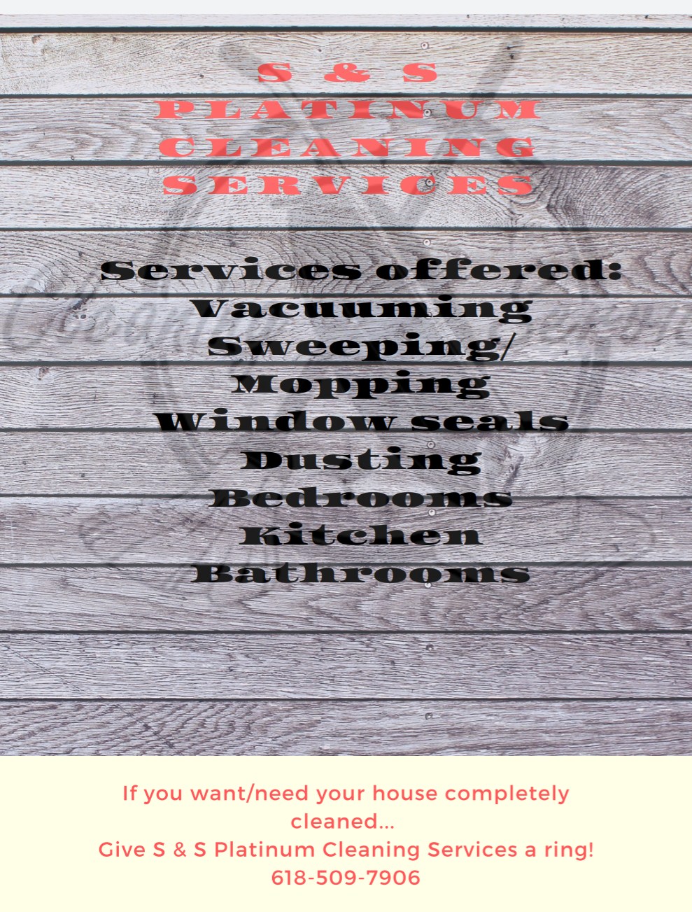 S&S Platinum Cleaning Services's Photo