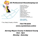 CC Professional Housekeeping LLC