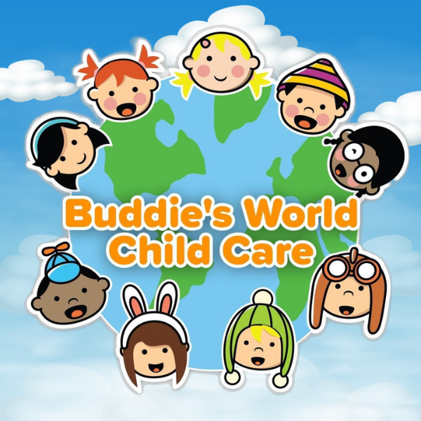 Buddies World Day Care Logo