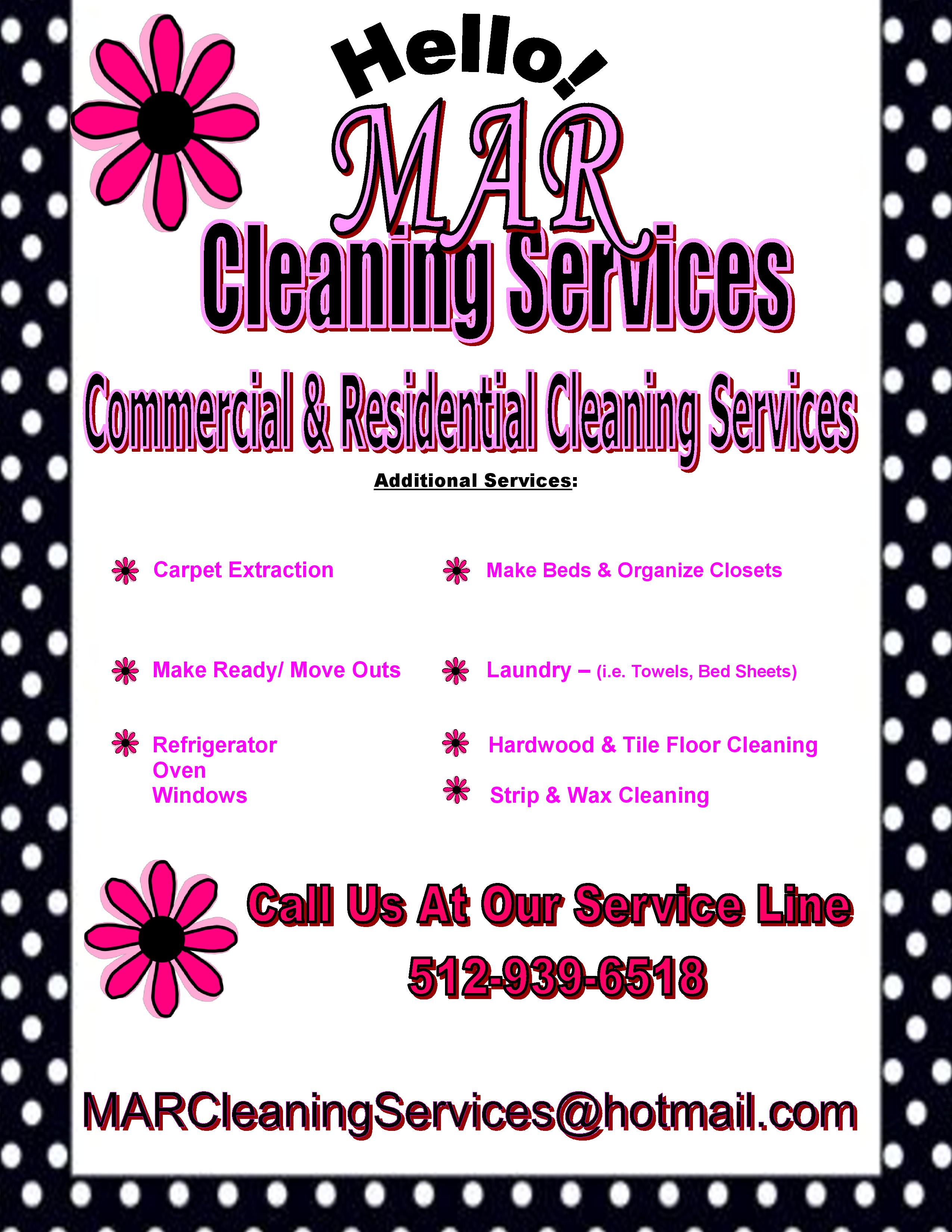 MAR Cleaning Services's Photo