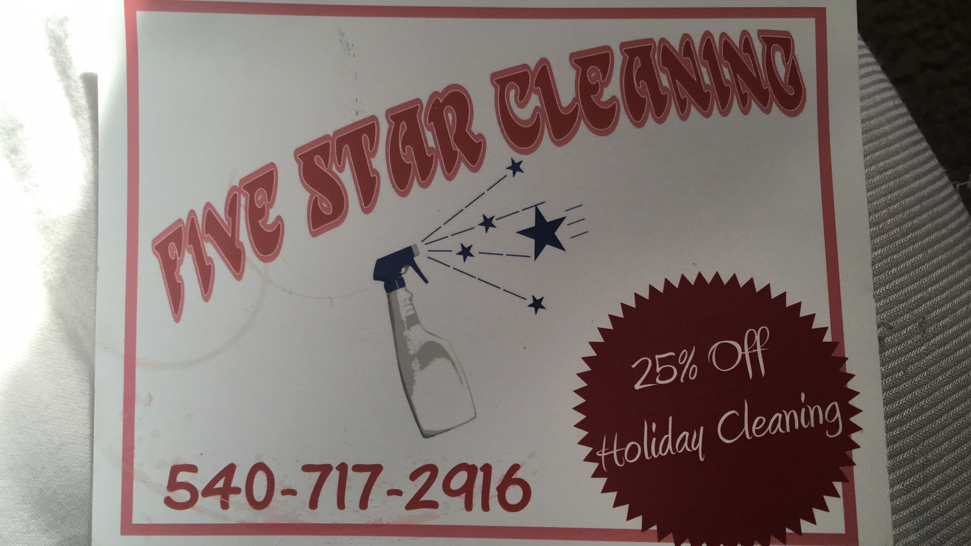 Five Star Cleaning's Photo