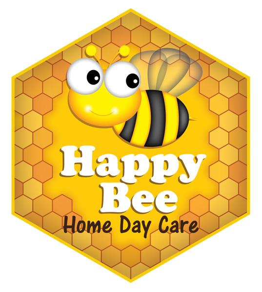 Happy Bee Home Daycare Logo
