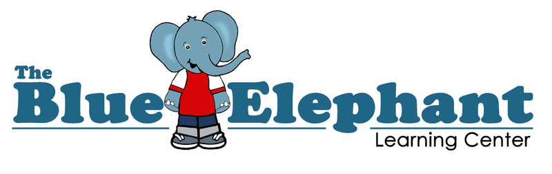 The Blue Elephant Learning Logo