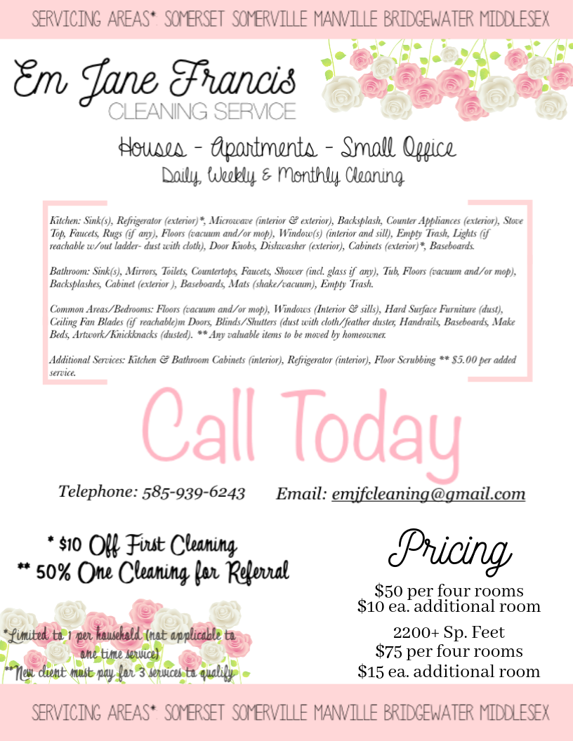 Em Jane Francis Cleaning Service's Photo