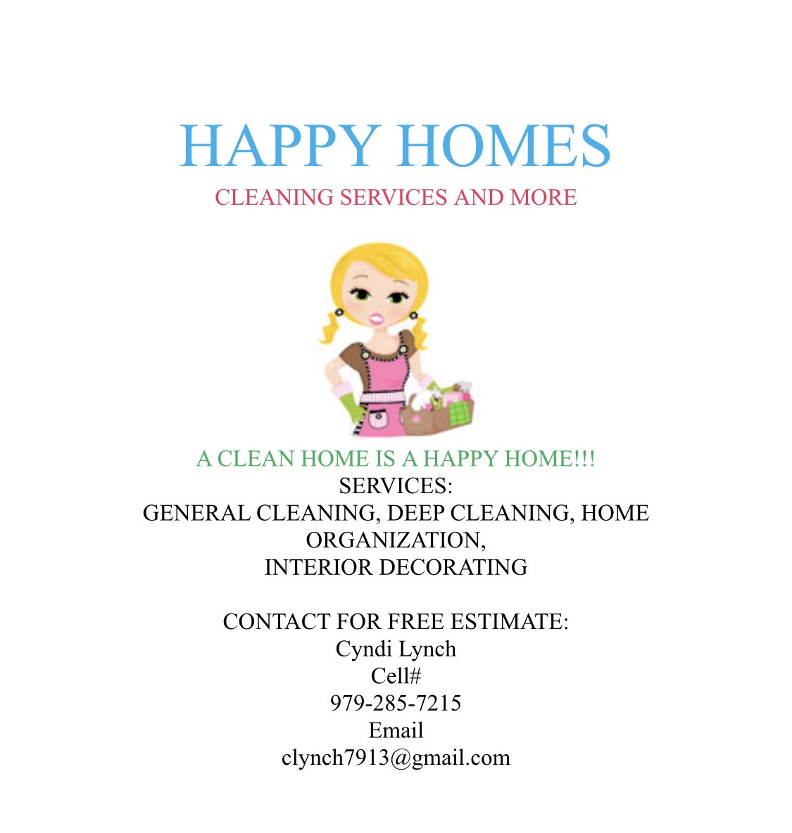 Happy Homes Cleaning and More's Photo