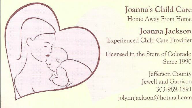 Joanna's Daycare Logo