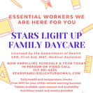 Stars Light Up Family Daycare LLC