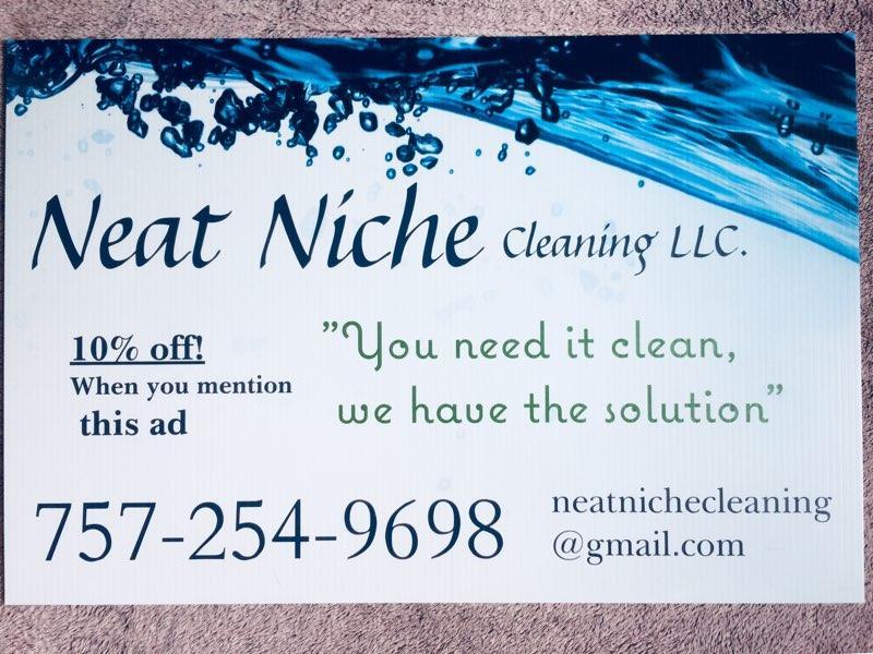 Neat Niche Cleaning Llc Logo