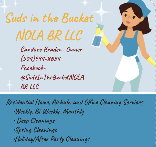 Suds In The Bucket Nola Br Llc Logo