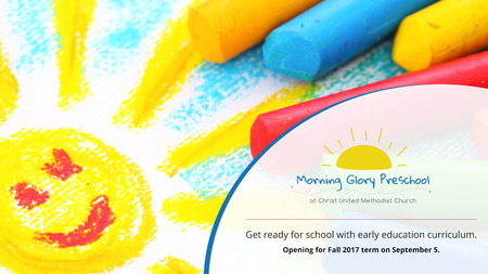 Morning Glory Preschool at Christ United Methodist Church