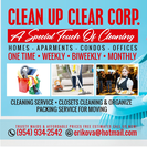 Clean Up Clear Corp