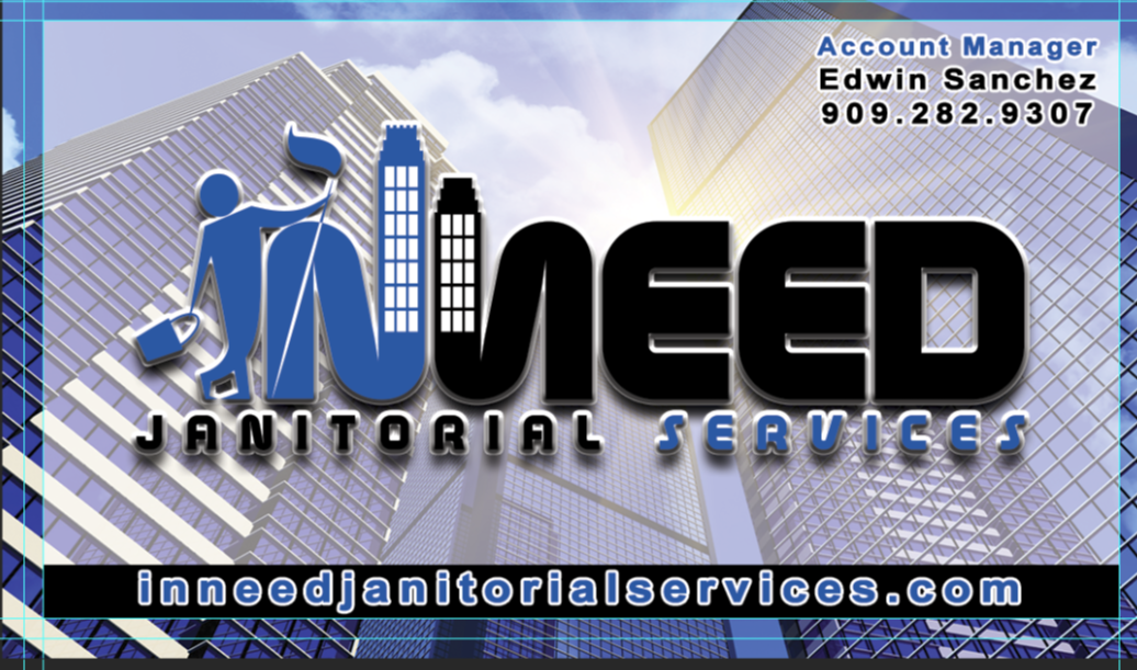 In-need Janitorial Services Logo