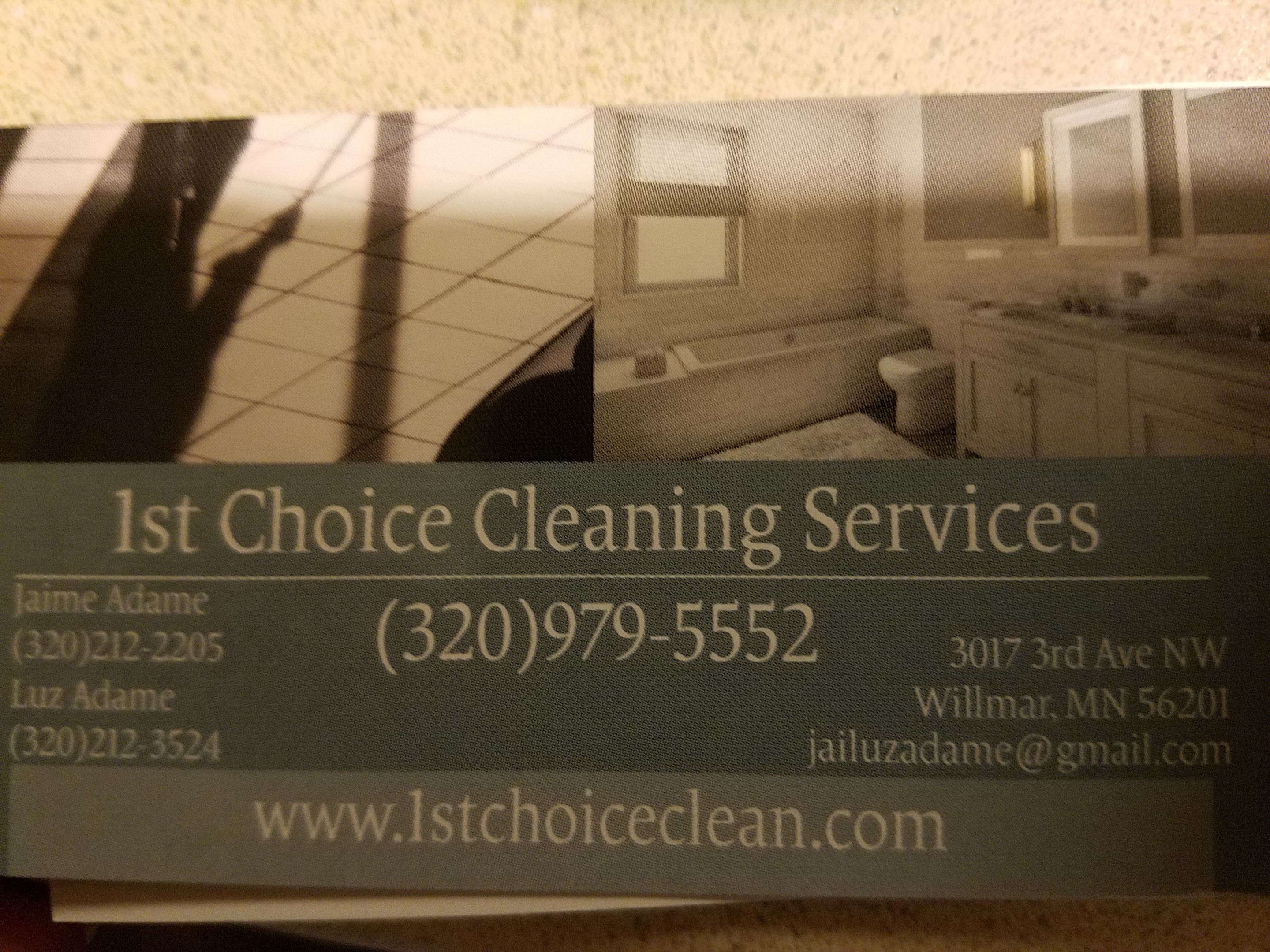 1st. Choice Cleaning Service Inc. Logo