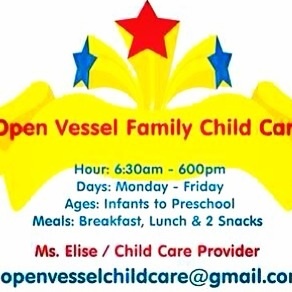 Open Vessel Family Child Care Logo