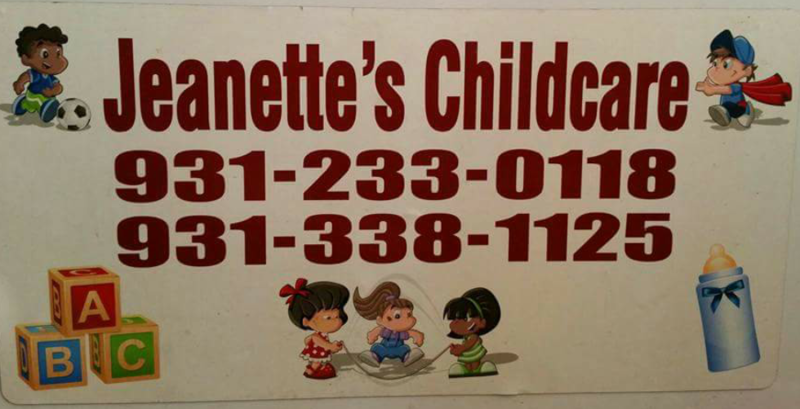 Jeanette's Childcare Logo