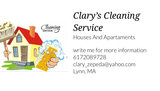 Clary's cleaning service