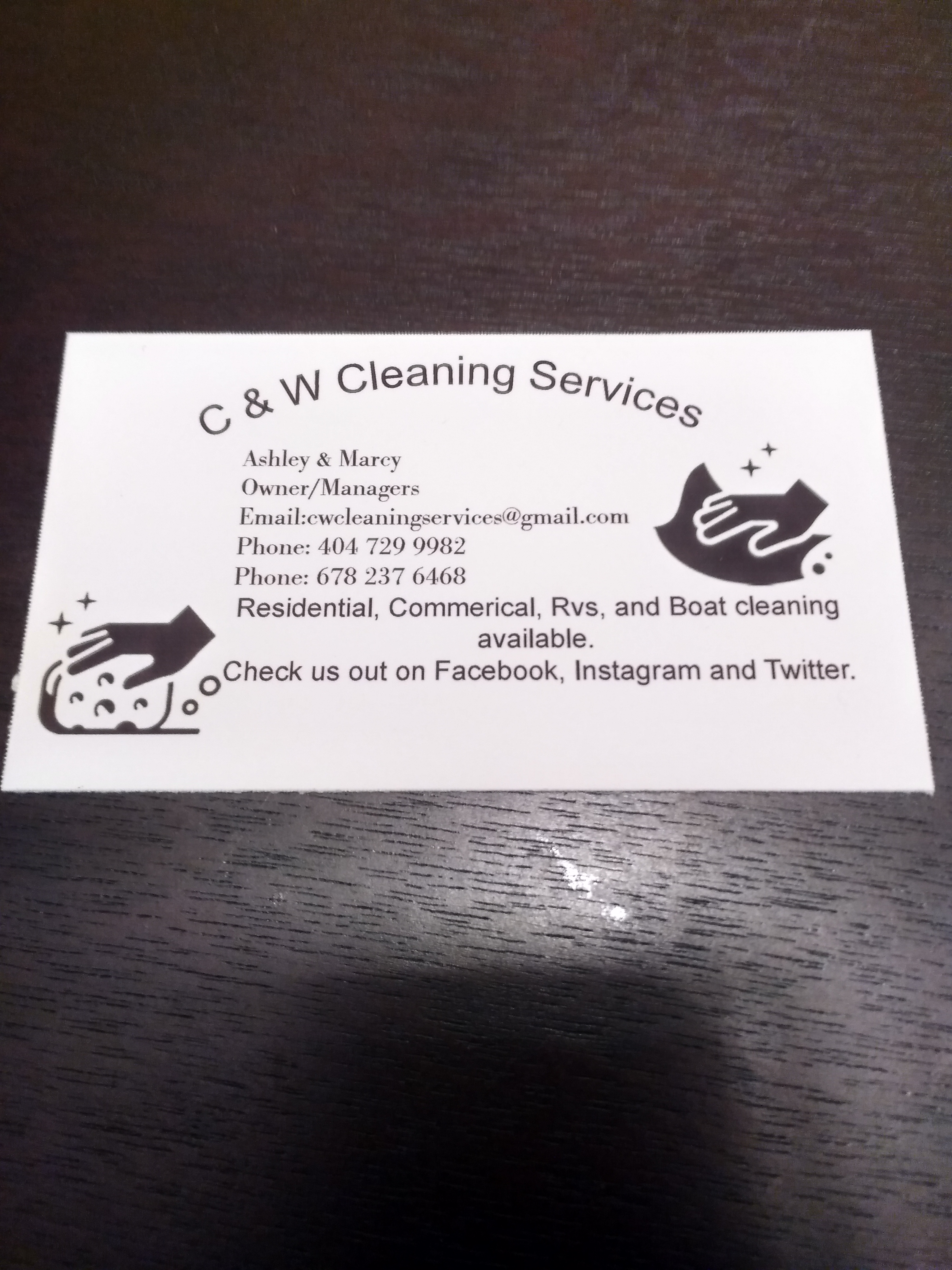C & W cleaning services's Photo