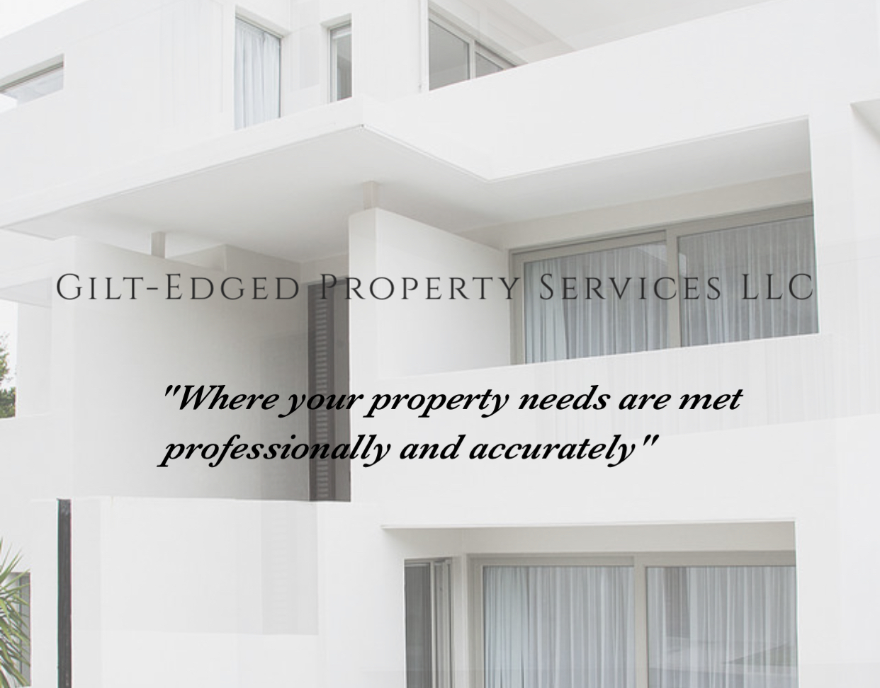 Gilt-edged Property Services Llc Logo