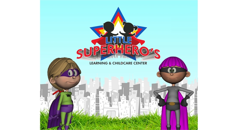 Little Superhero's Learning & Childcare Center Logo