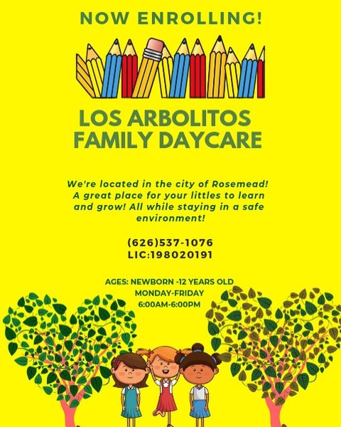 Los Arbolitos Family Daycare Logo