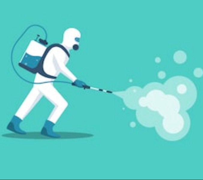 None Clean Disinfect Logo