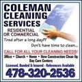 Coleman's Cleaning Service