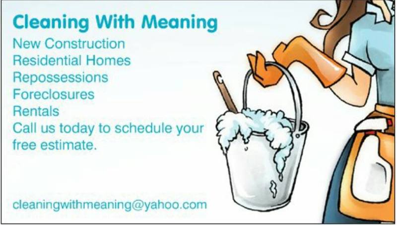 Cleaning With Meaning Logo