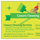 Canary Cleaning Services