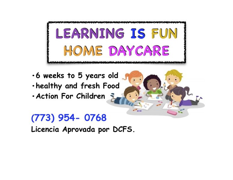 Learning Is Fun Home Daycare Logo