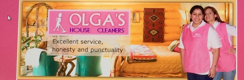 Olgas House Cleaner Logo