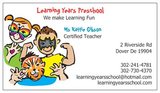 Learning Years Preschool