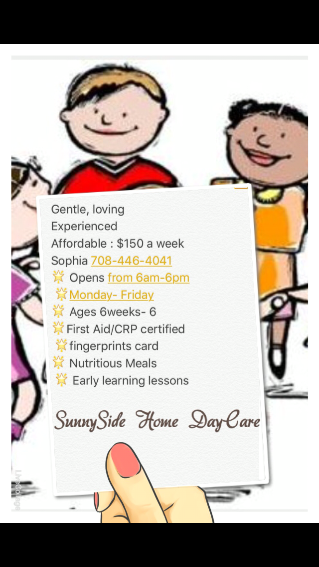 Sunnyside Home Daycare Logo