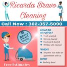 Ricarda Bravo cleaning