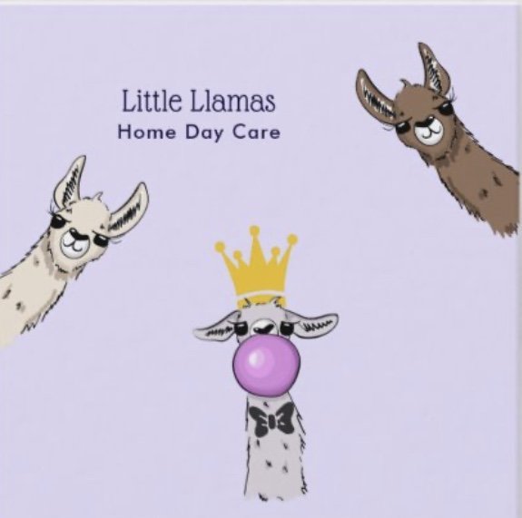 Little Llamas Home Day Care Logo
