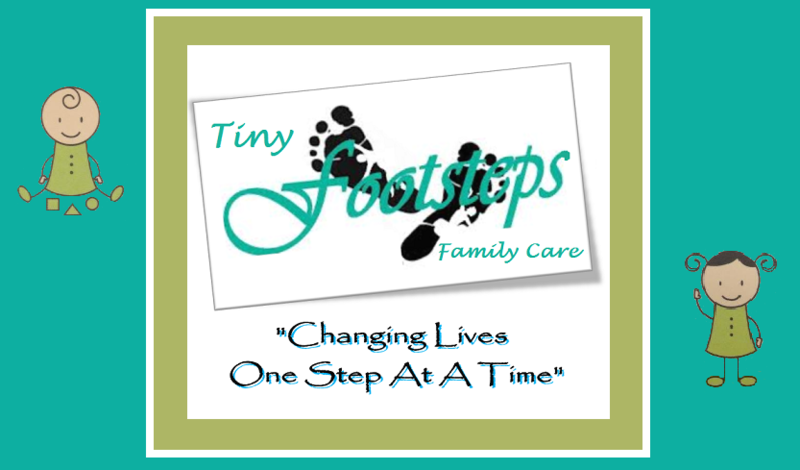 Tiny Footsteps Child Care Logo