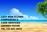 JAP RIDE ALONG SERVICES LLC/Care & Companion Services