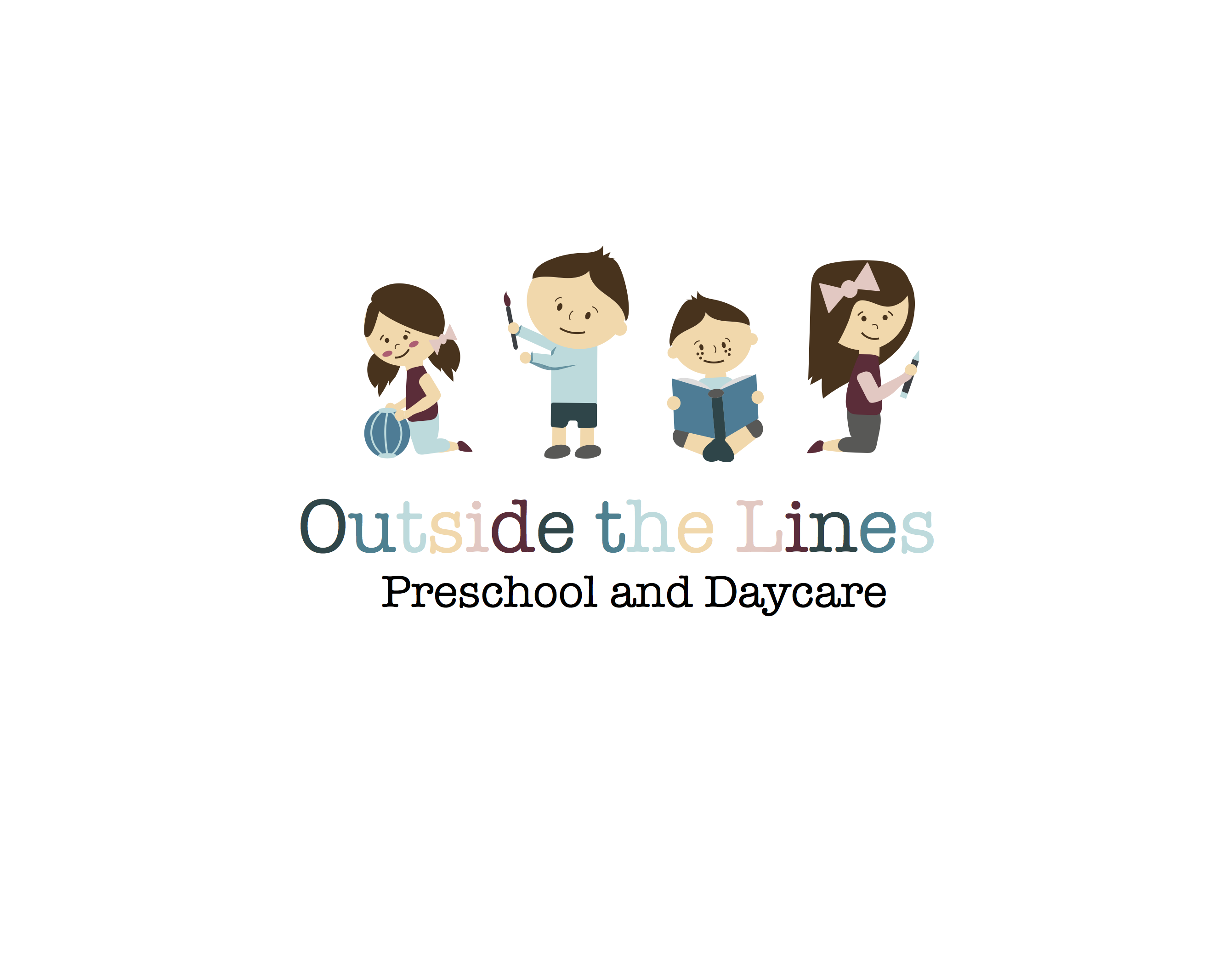 Outside The Lines Preschool Logo