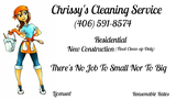 Chrissy's Cleaning Service