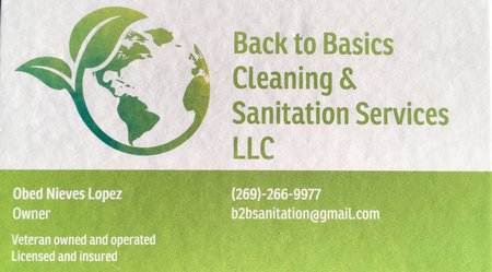 Back to Basics Cleaning & Sanitatio