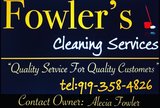 Fowler's Cleaning Service