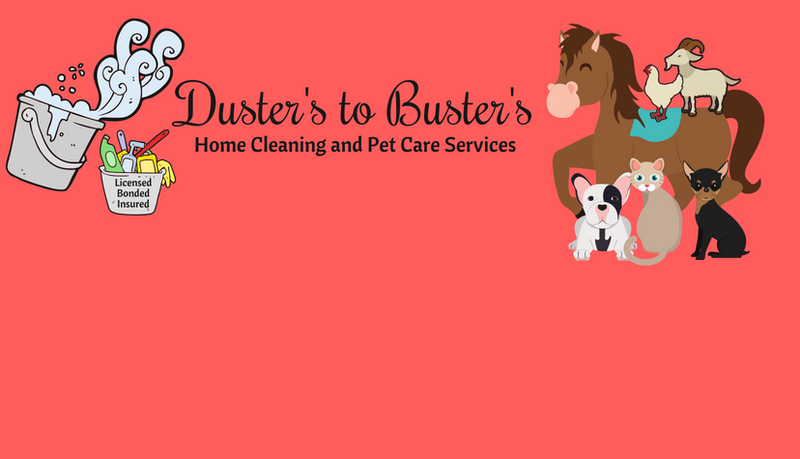 Dusters to Busters Home Cleaning and Pet Care Services's Photo