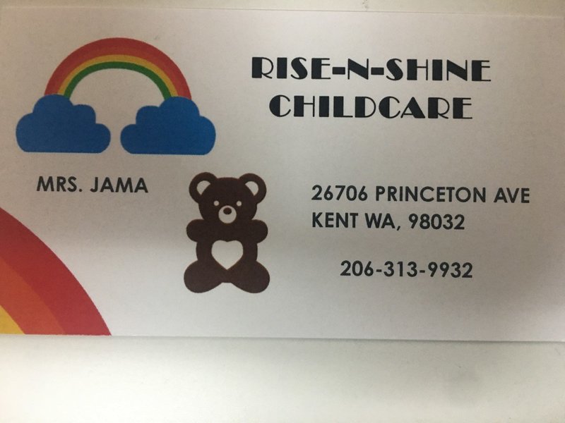 Rise-n-shine Childcare Logo