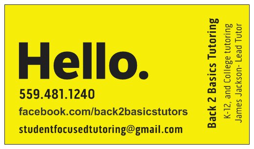 Back 2 Basics Tutoring's Photo