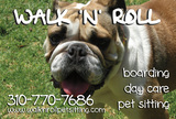 Walk N Roll Pet Sitting & Dog Walking