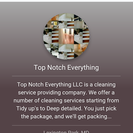 Top Notch Everything LLC