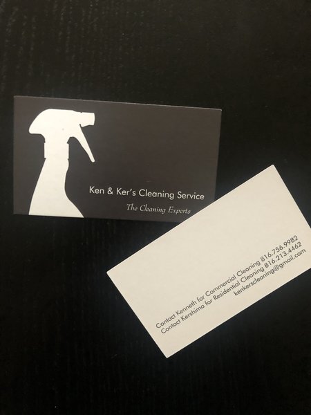 Ken&kers Cleaning Service Logo