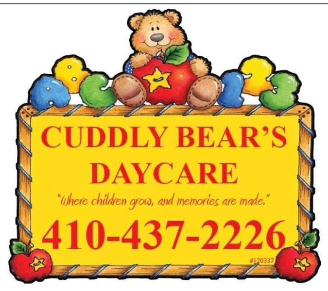 Cuddly Bear's Daycare Logo