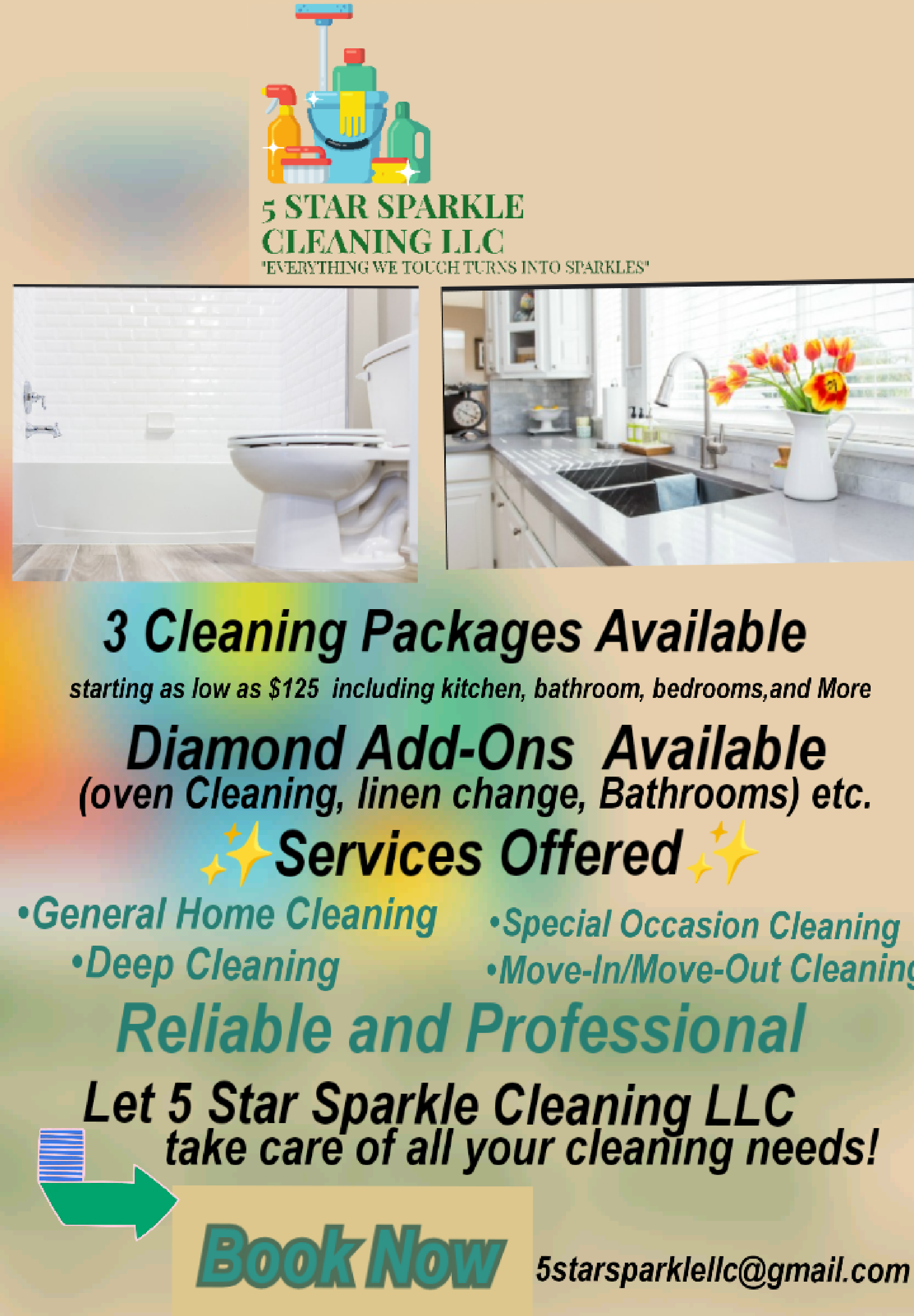 5 Star Sparkle Cleaning LLC's Photo